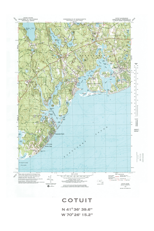 USGS Chart - unframed