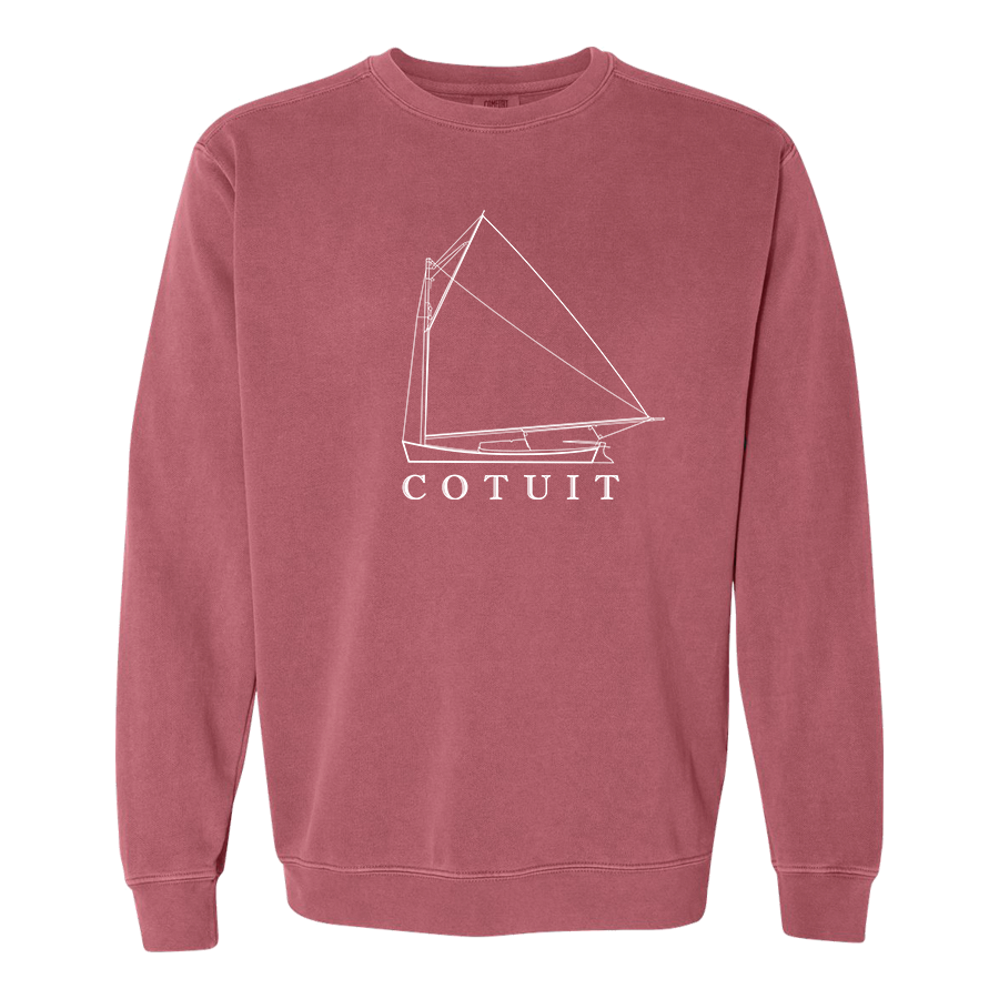 "Lived in" Sweatshirt - ACK Red