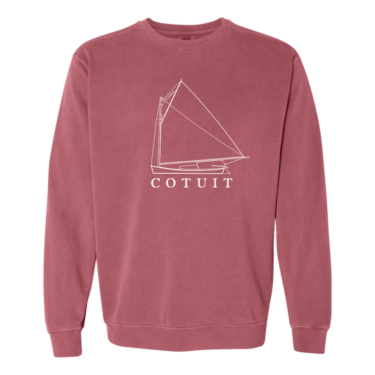 "Lived in" Sweatshirt - ACK Red