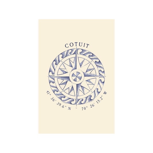 Compass Rose Post Card